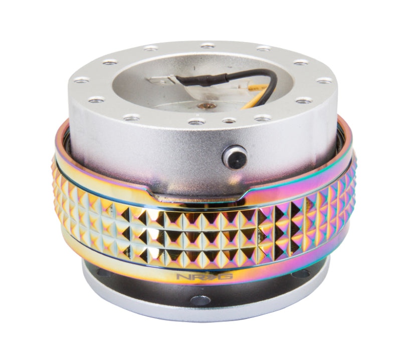 NRG Pyramid Edition Silver Body / Neochrome Ring