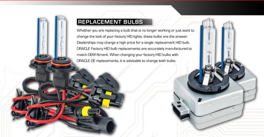 Oracle H9 Xenon HID Bulb - 3000K