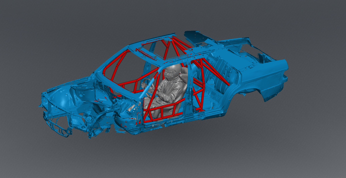 CageKits Mercedes 190E FD Spec Roll Cage Kit
