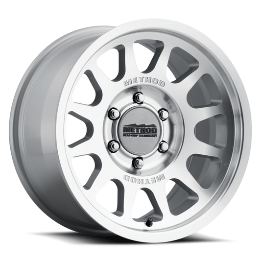 Method MR703 Bead Grip 18x9 12mm Offset 6x135 87mm CB - Machined Clear Coat