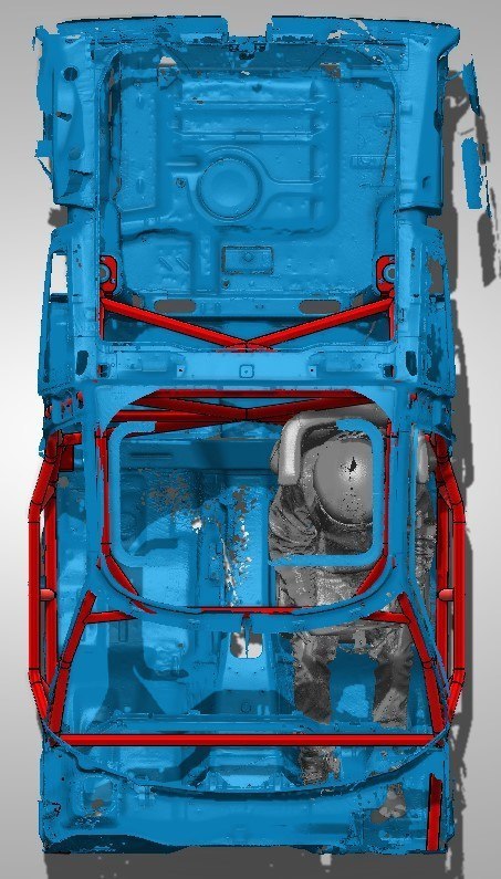 280ZX FD Spec Roll Cage Kit — view 2