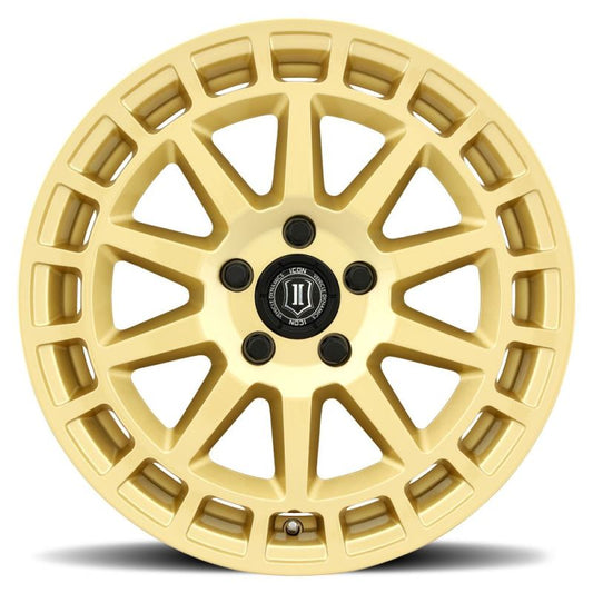 ICON Alloy Journey 17x8 / +38 Offset / 5x100 - Gloss Gold
