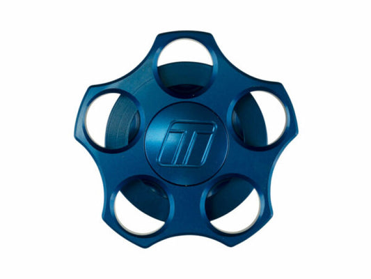 Turbosmart Oil Cap - GM LS Notch - Blue