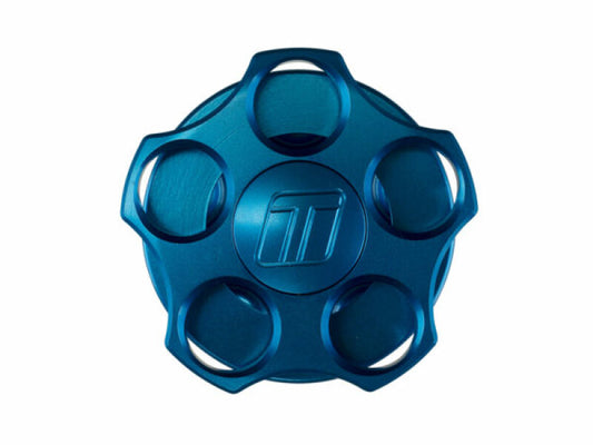 Turbosmart Oil Cap - Subaru M42x4.5 - Blue