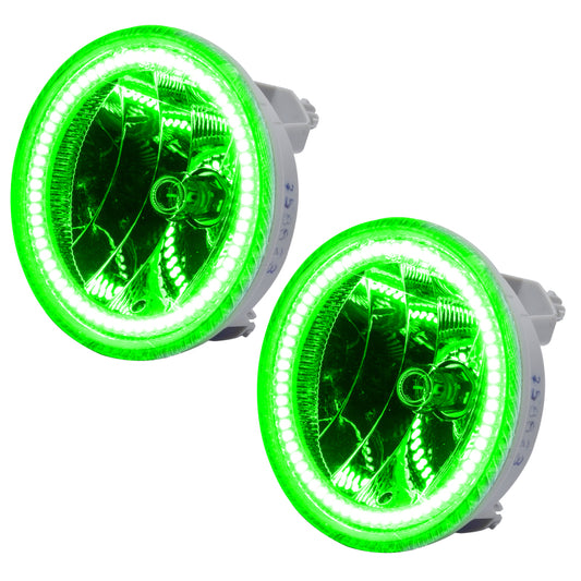 Oracle 07-14 Chevrolet Avalanche LED Fog Light Halo Kit - Green