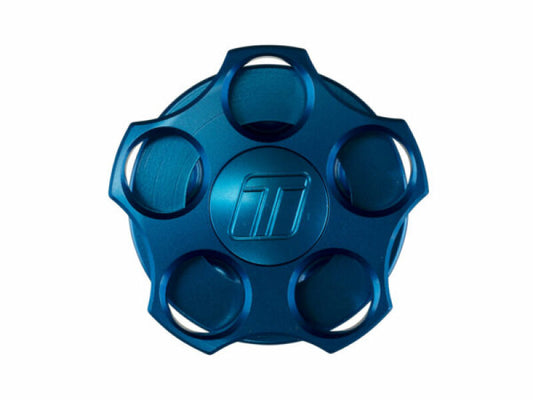 Turbosmart Oil Cap - Ford/Mazda M35x4 - Blue