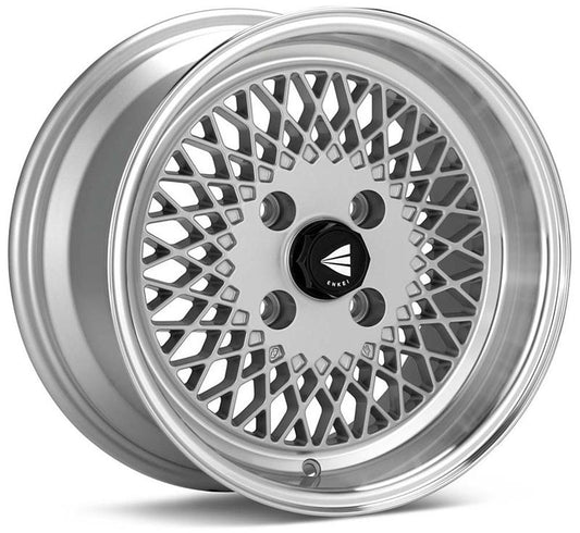 Enkei92 Classic Line 15x7 38mm Offset 5x114.3 Bolt Pattern Silver Wheel