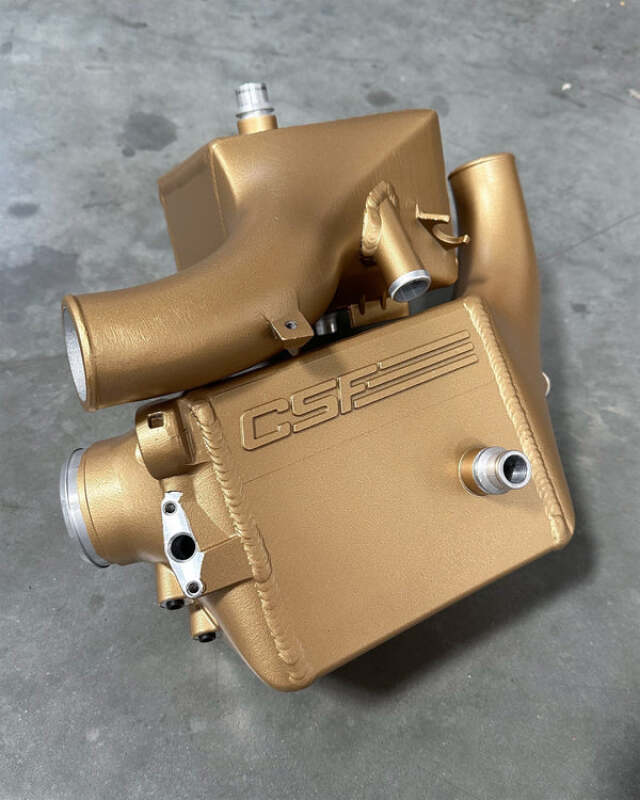 CSF 2014+ BMW X5M (F95) / X6M (F96) / XM (G09) Charge-Air-Cooler - Poly Gold Satin