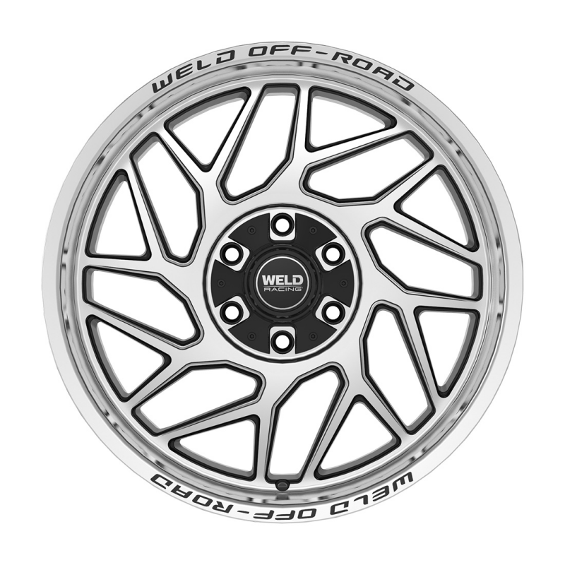 Weld Off-Road W118 20x9 Fulcrum 8x170 ET-00 BS 5.00 125.1 Gloss Black Machined Wheel