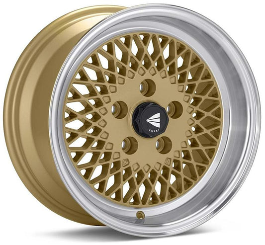 Enkei92 Classic Line 15x7 38mm Offset 4x100 Bolt Pattern Black Wheel