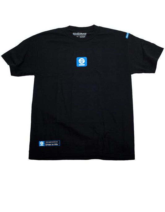Sparco T-Shirt Tach Blk Med
