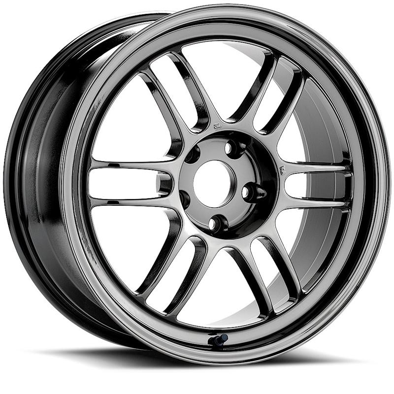 Enkei RPF1 18x8.5 5x120 40mm Offset 72.5mm Bore Black Wheel (Min Order Qty 40)