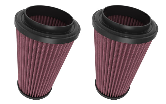 K&N 22-26 Porsche 911 GT3 4.0L H6 High-Flow Replacement Air Filter - Qty 2
