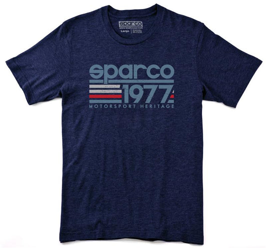 Sparco T-Shirt Vintage 77 Nvy Lrg