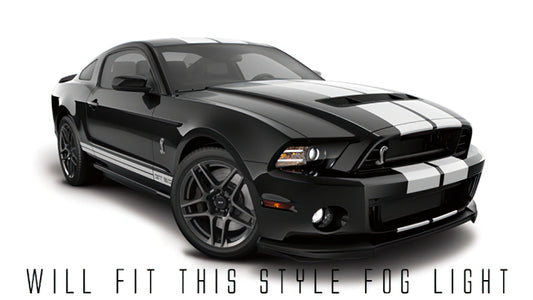 Oracle 13-14 Ford Mustang Shelby/Roush/GT500 LED Fog Light Halo Kit - Amber