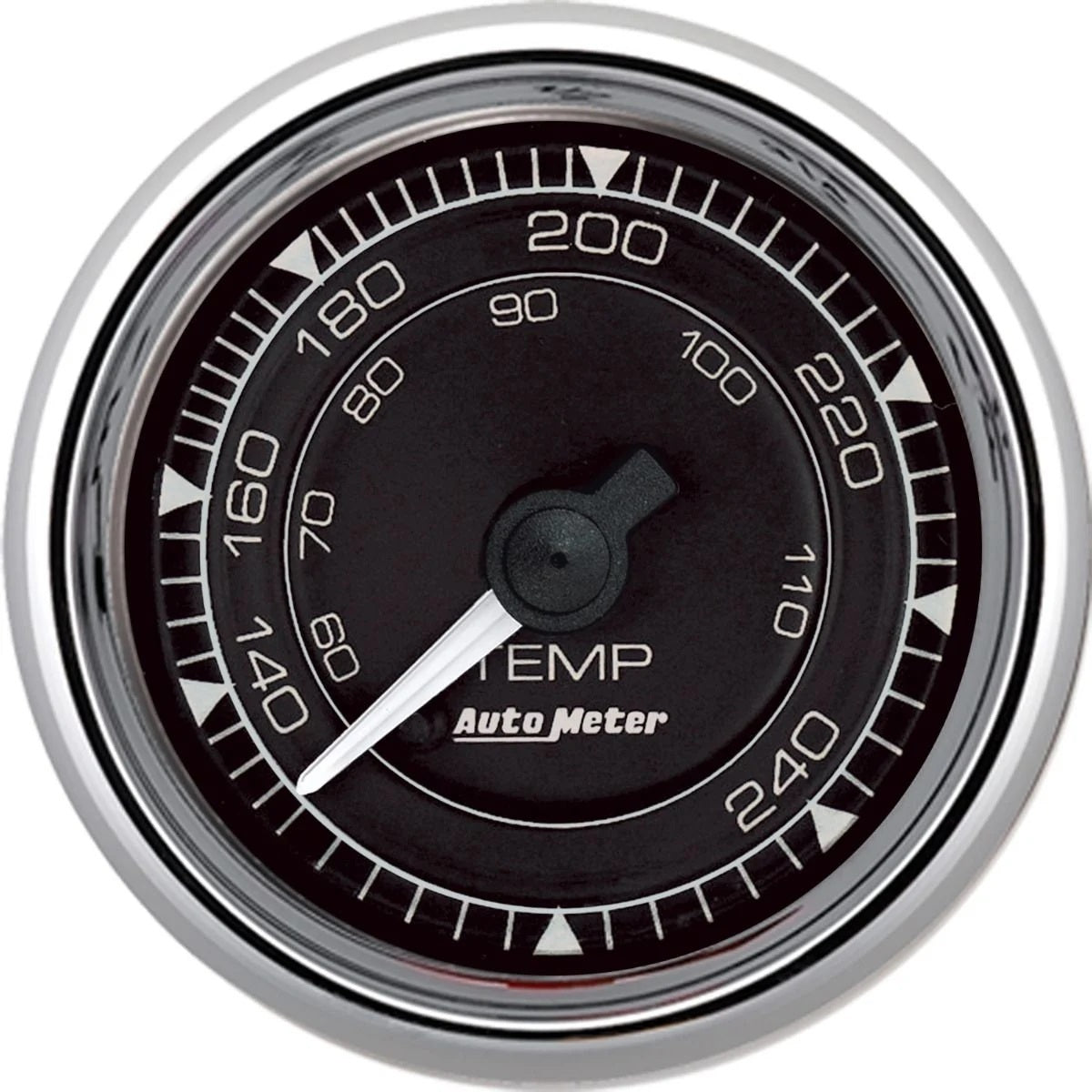 2/16 Chrono Chrome Gauge Temp 120-240 Degree