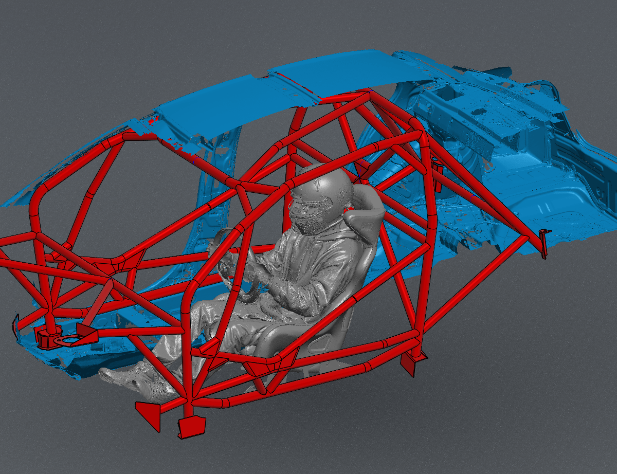 EVO X FIA Spec Roll Cage Kit — view 2