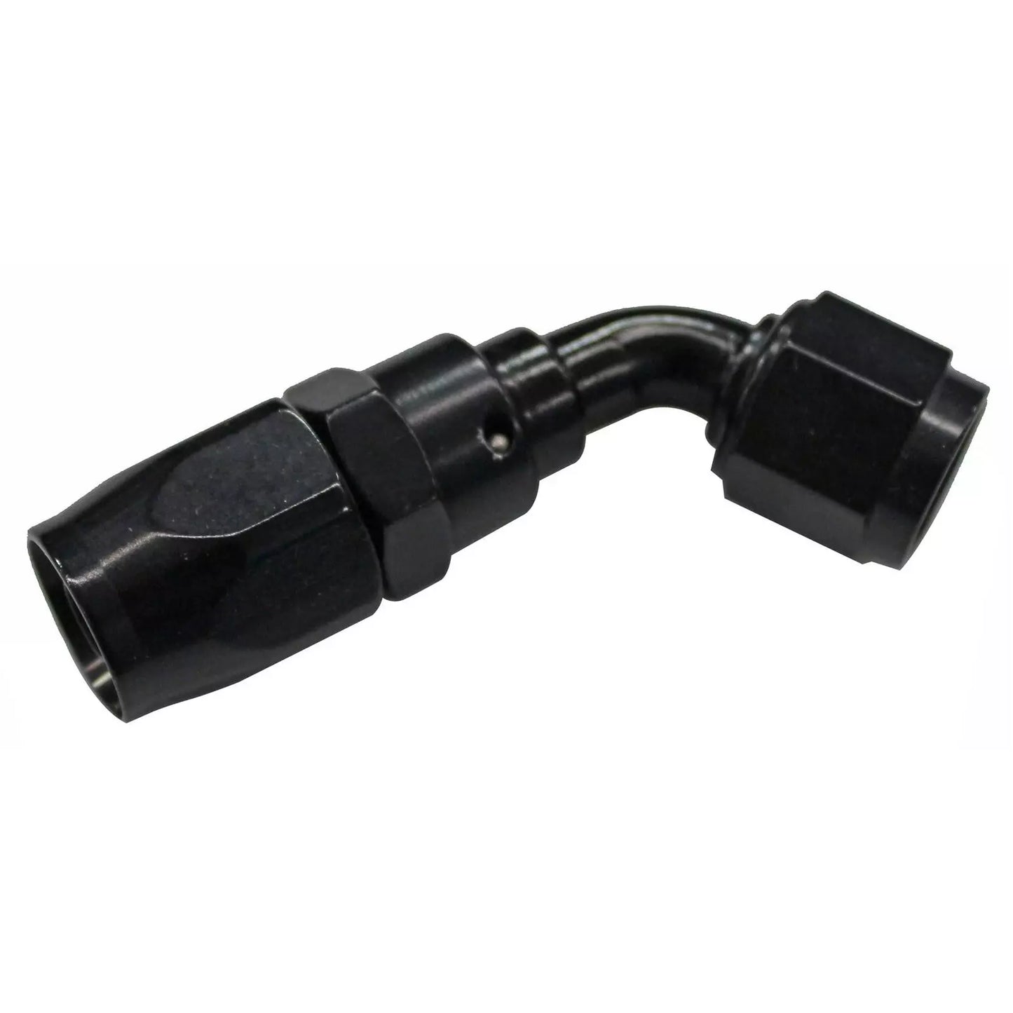 6an 60-Degree Hose End Black