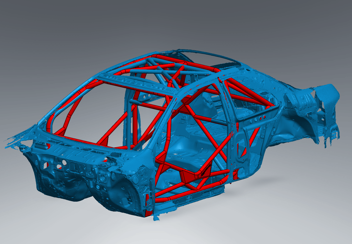 CageKits GC8 Subaru Rally Spec Roll Cage Kit