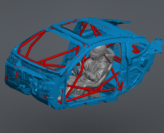 Genesis Coupe FD Spec Roll Cage Kit — view 2