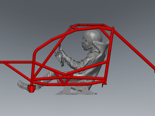 GR86 Road Race Spec Roll Cage Kit — view 2