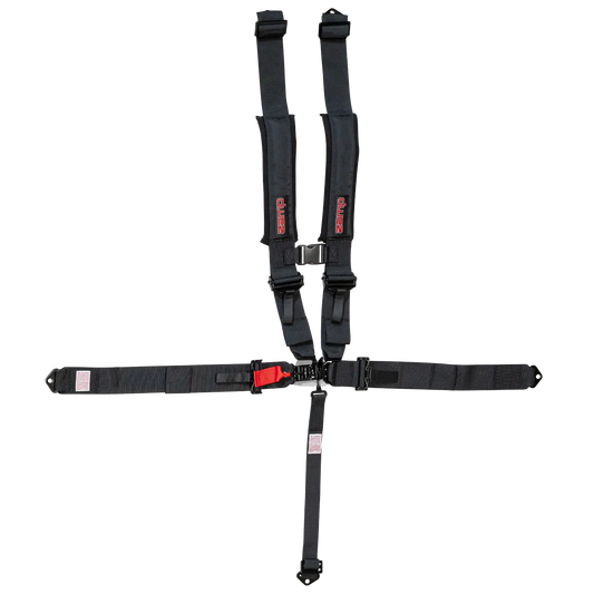Zamp UTV 5-point Pull Down Seat Harness Black