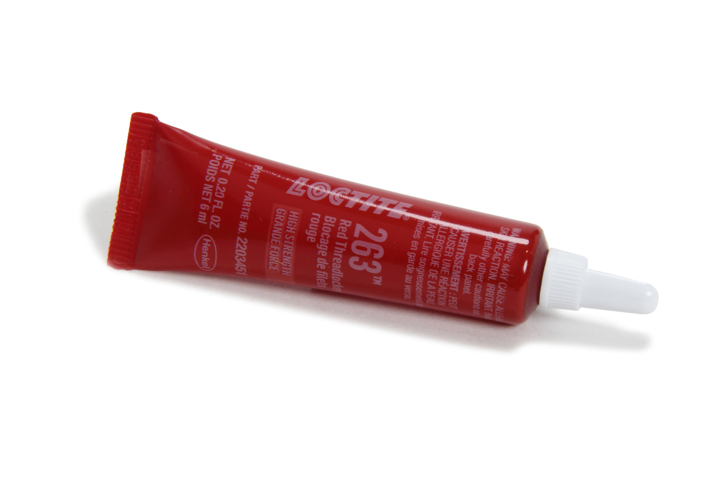 263 Threadlocker Red Su rface Insensitive 6ml
