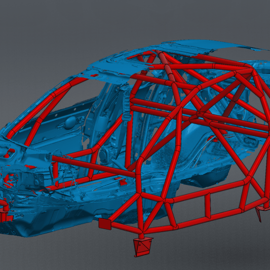 RX-8 FD / Road Race Roll Cage Kit — view 2