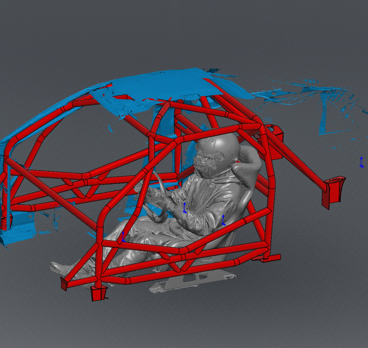 S13 Road Race Spec Roll Cage Kit — view 2