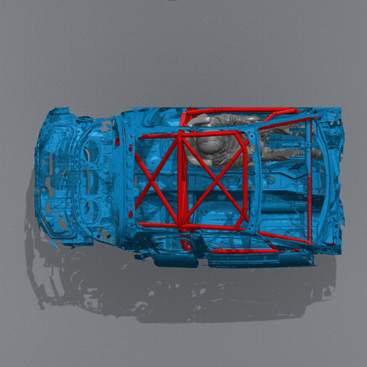 RX-8 Road Race Spec Roll Cage Kit — view 2