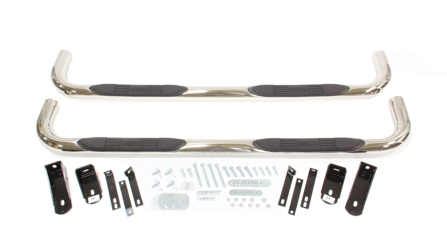 02- Dodge Ram Quad Cab Polished Step Bars