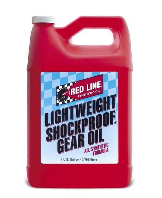 Red Line LightWeight ShockProof Gear Oil - Gallon