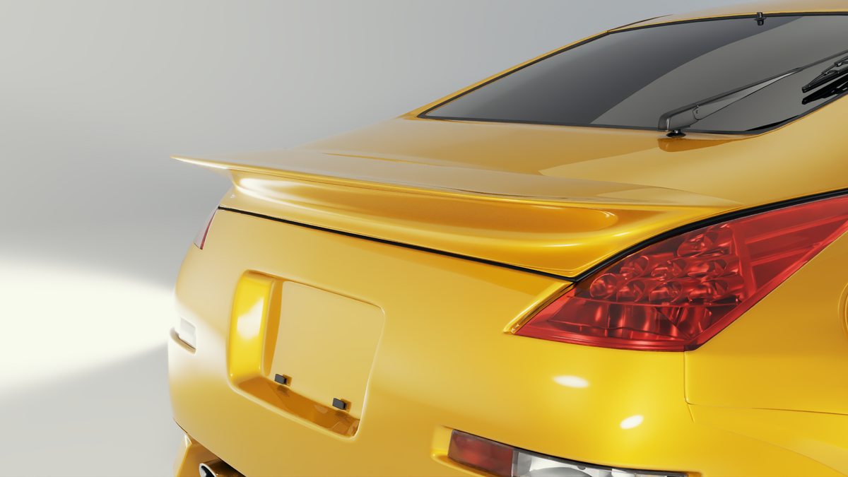 Big Duck Club 350Z (Z33) Rear Drag Wing - manufacturer product example