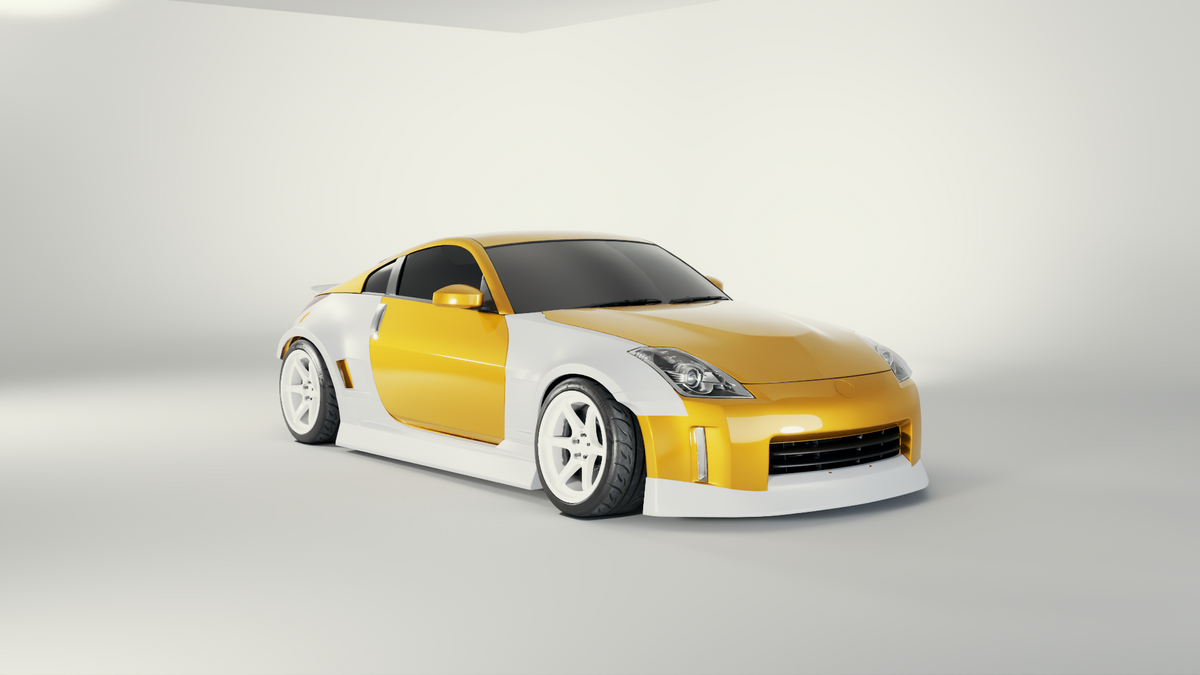 Big Duck Club 350Z (Z33) Wide Body and Aero Combo - manufacturer product example