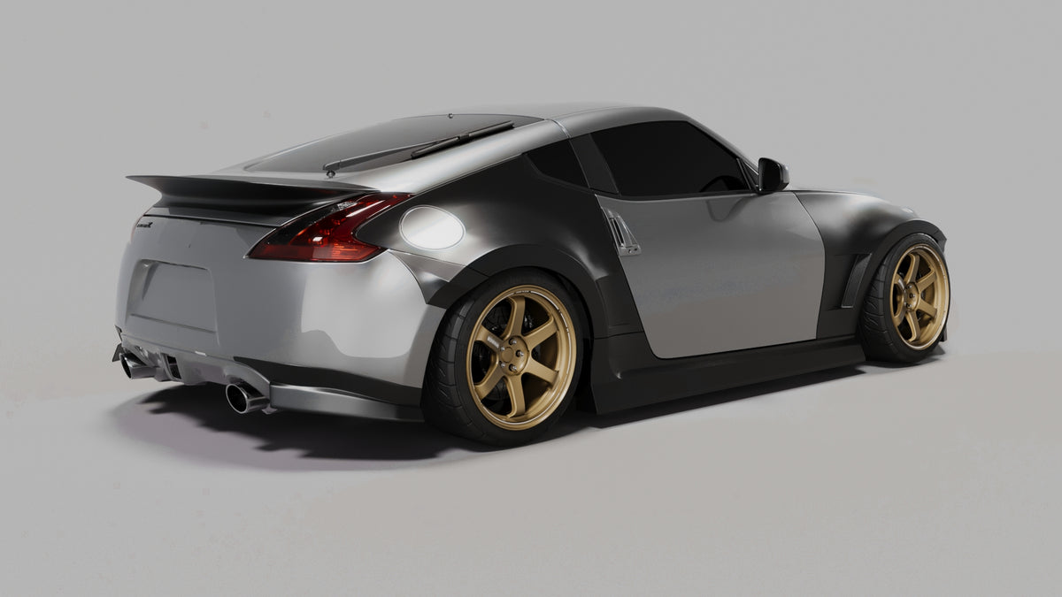 Big Duck Club 370Z (Z34) Rear Drag Wing - manufacturer product example