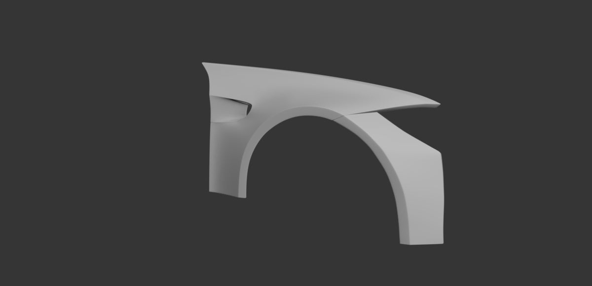 Big Duck Club BMW E90 Front Fender Replacements (+75mm) - manufacturer product example