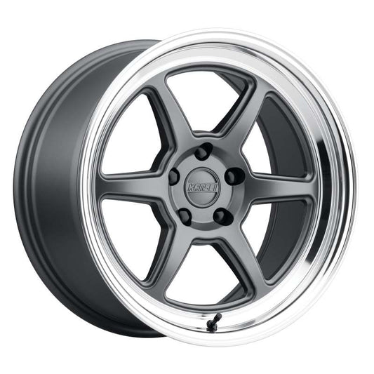 Kansei Roku Matte Grey / Bright Machined Lip