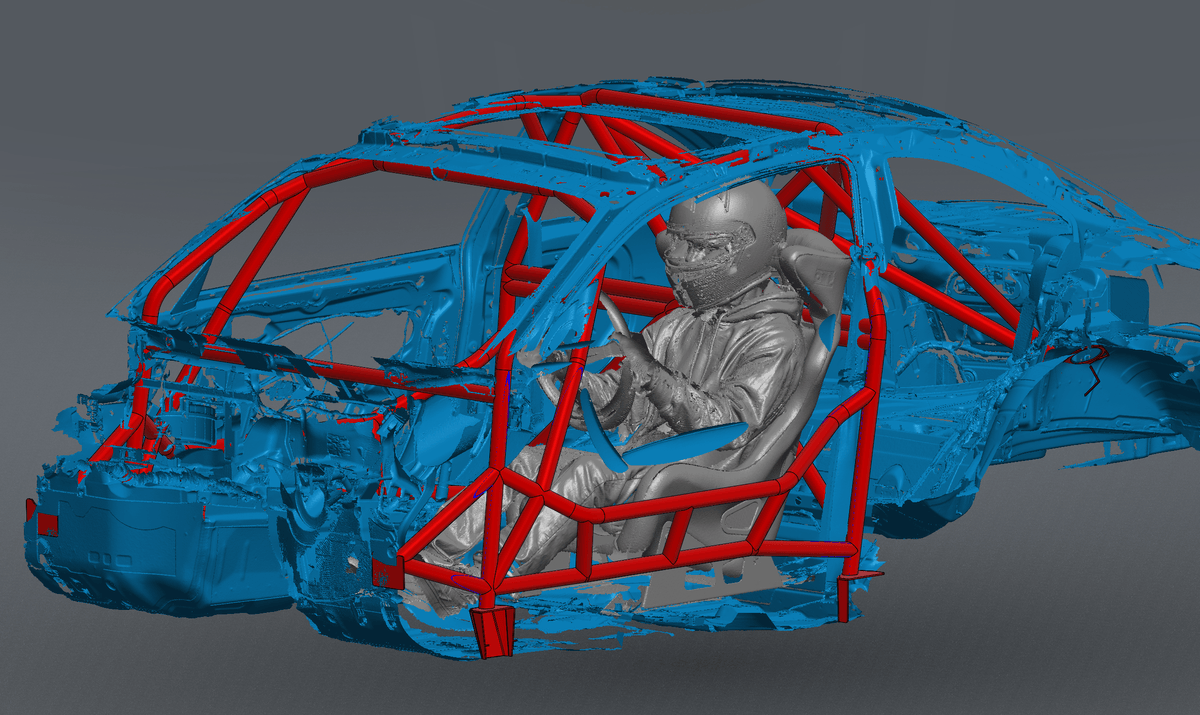 CageKits E82 Coupe FD Spec Roll Cage Kit manufacturer illustration; selected configuration may differ