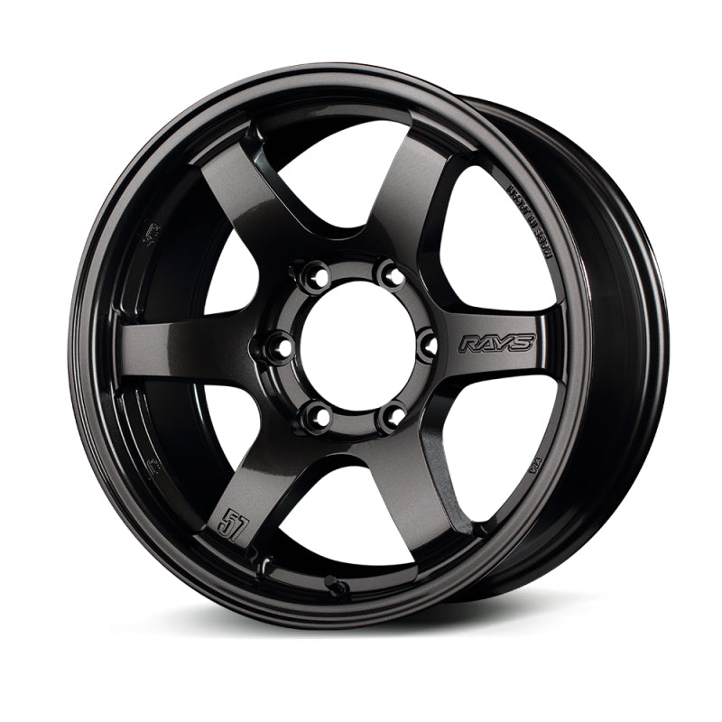 Gram Lights 57DR-X 16X8.5 -10 6x139.7 Super Dark Gunmetal
