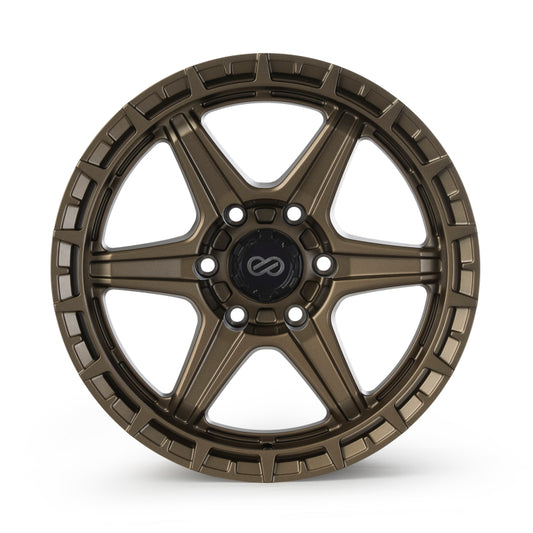Enkei Trail-Finder OVL 17x7.5 / 5x108 BP / ET35 / 63.4mm Bore - Matte Bronze Wheel