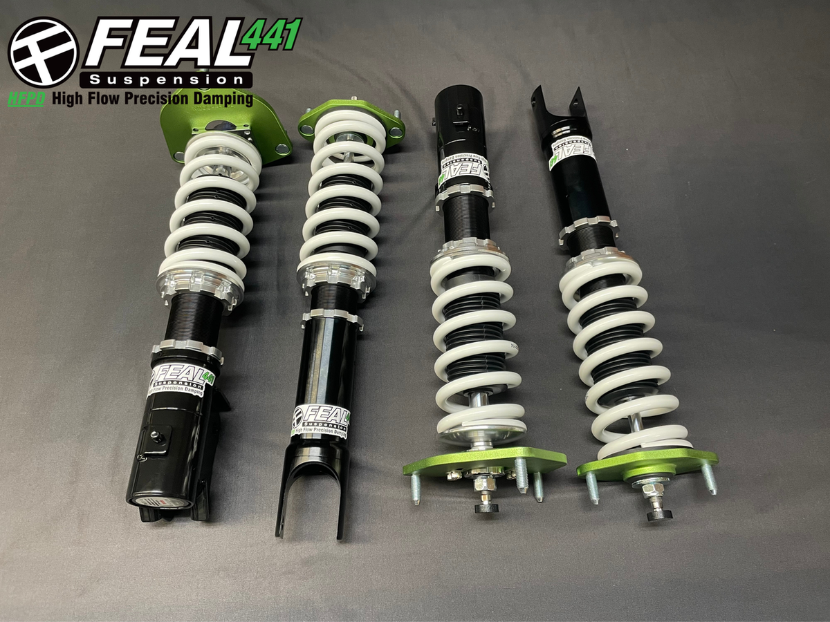 Feal 441+ Coilovers, 03-07 Mitsubishi EVO 7/8/9 — manufacturer Swift-spring kit photo