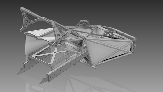 Izzy Fab back-half chassis — manufacturer detail