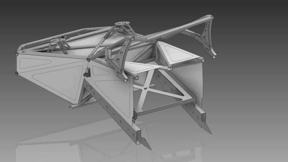 Izzy Fab back-half chassis — manufacturer detail