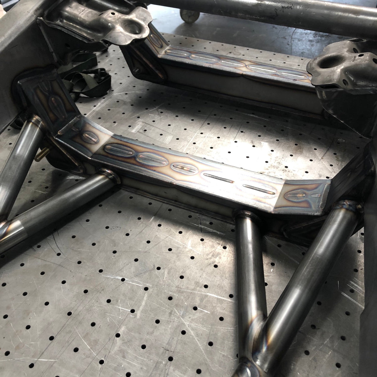 Izzy Fab 2007–2018 GM 1500 4130 TIG-Welded Boxed Lower Crossmembers — manufacturer product gallery