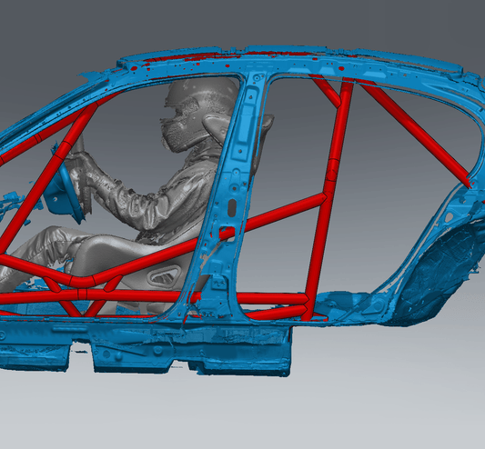 G35 Sedan Road Race Roll Cage Kit — view 2