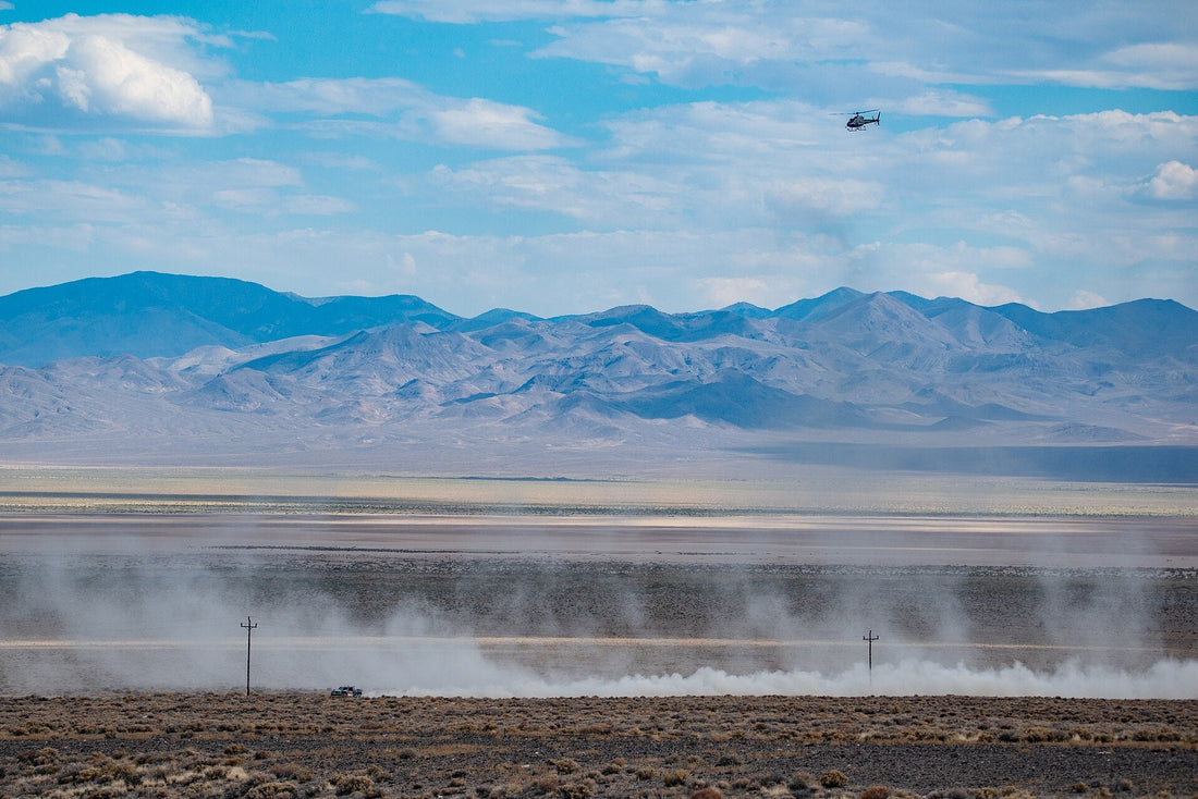 Archive Best in the Desert Vegas to Reno race vehicle in desert terrain; representative desert-racing image, not a September 20, 2026 event. Photo by BLM Nevada / Wikimedia Commons, CC BY 2.0.