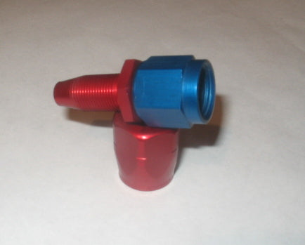 Dash-6 Aeroquip AN fitting used on race-car hydraulic hose