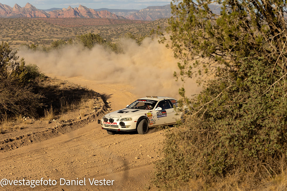 ARA Ridge Rally competition in Southern California, photo by Daniel Vester