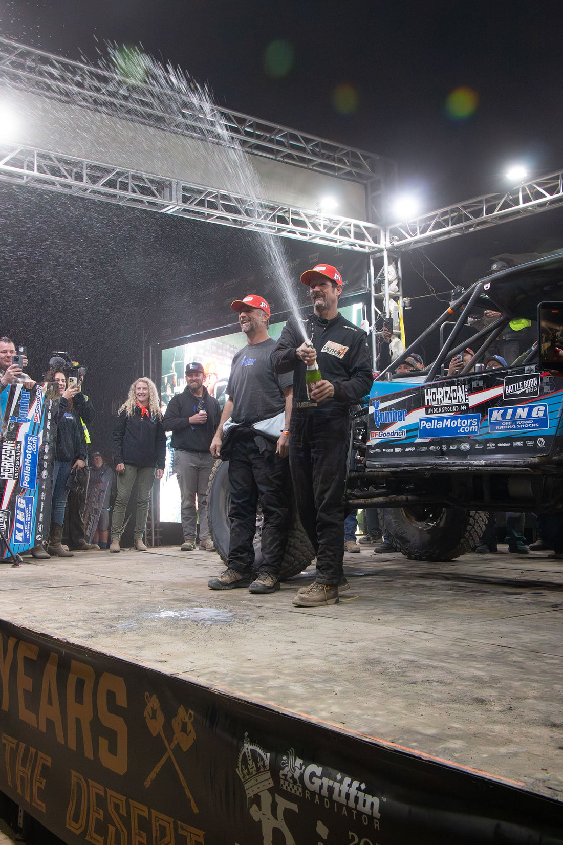 Archive photo: Randy Slawson at the 2026 King of the Hammers Race of Kings, illustrating the terrain teams are preparing for in 2027