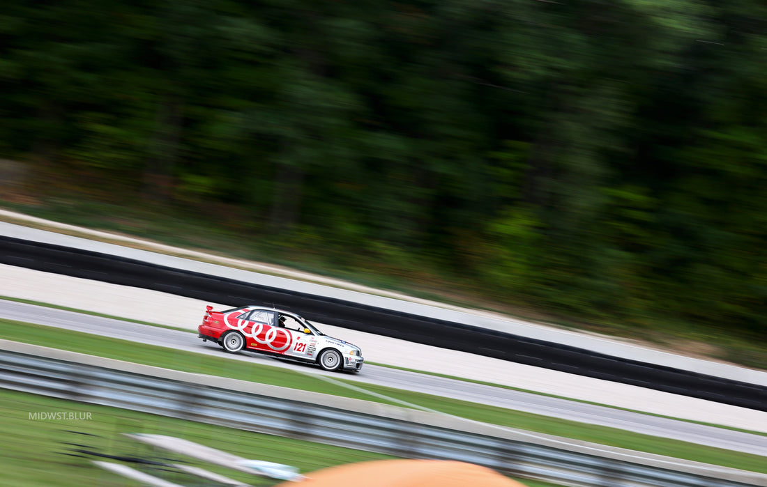 A race car at Road America during VSCDA racing on September 17, 2022. Archive photograph, not the 2026 SCCA Runoffs.